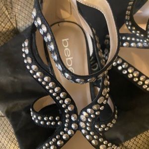 Bebe Black Dress Shoe New Never Worn  Size 8